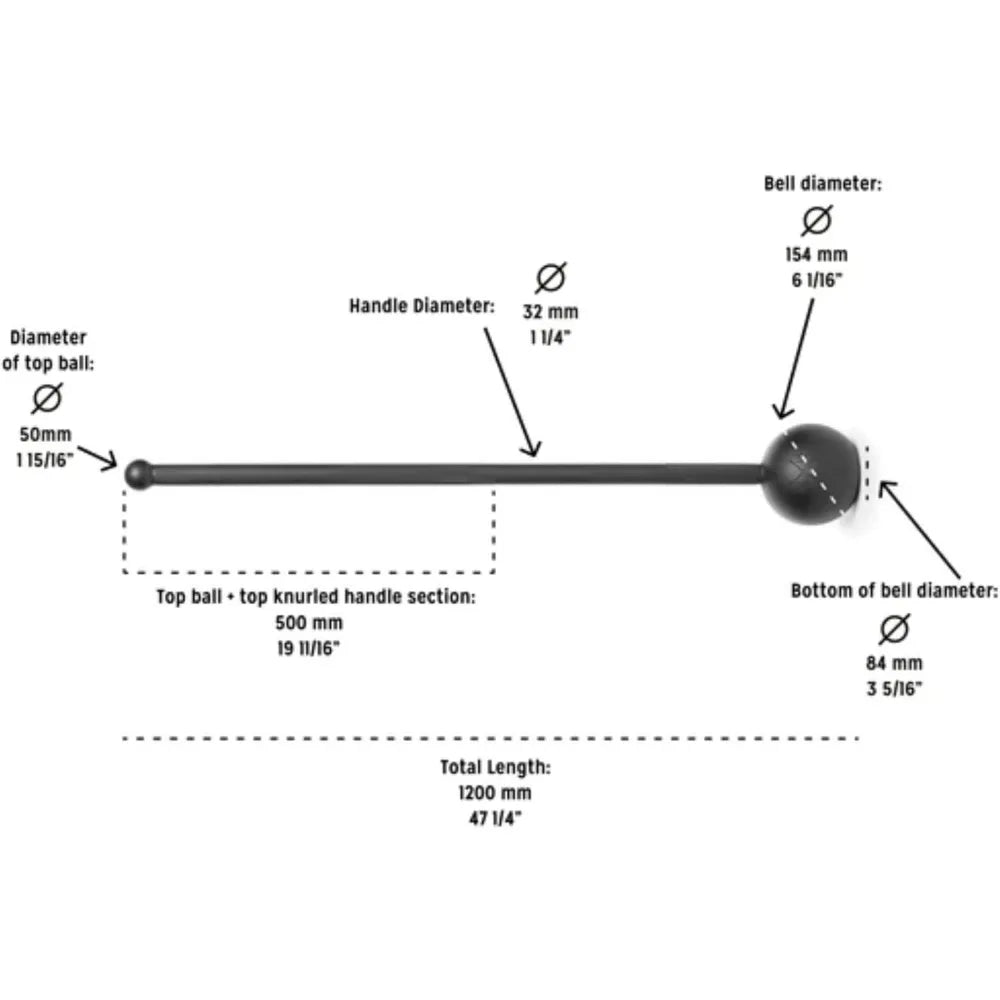 Adjustable Weight Macebell for Strength Training - Bells of Steel Exercise Equipment