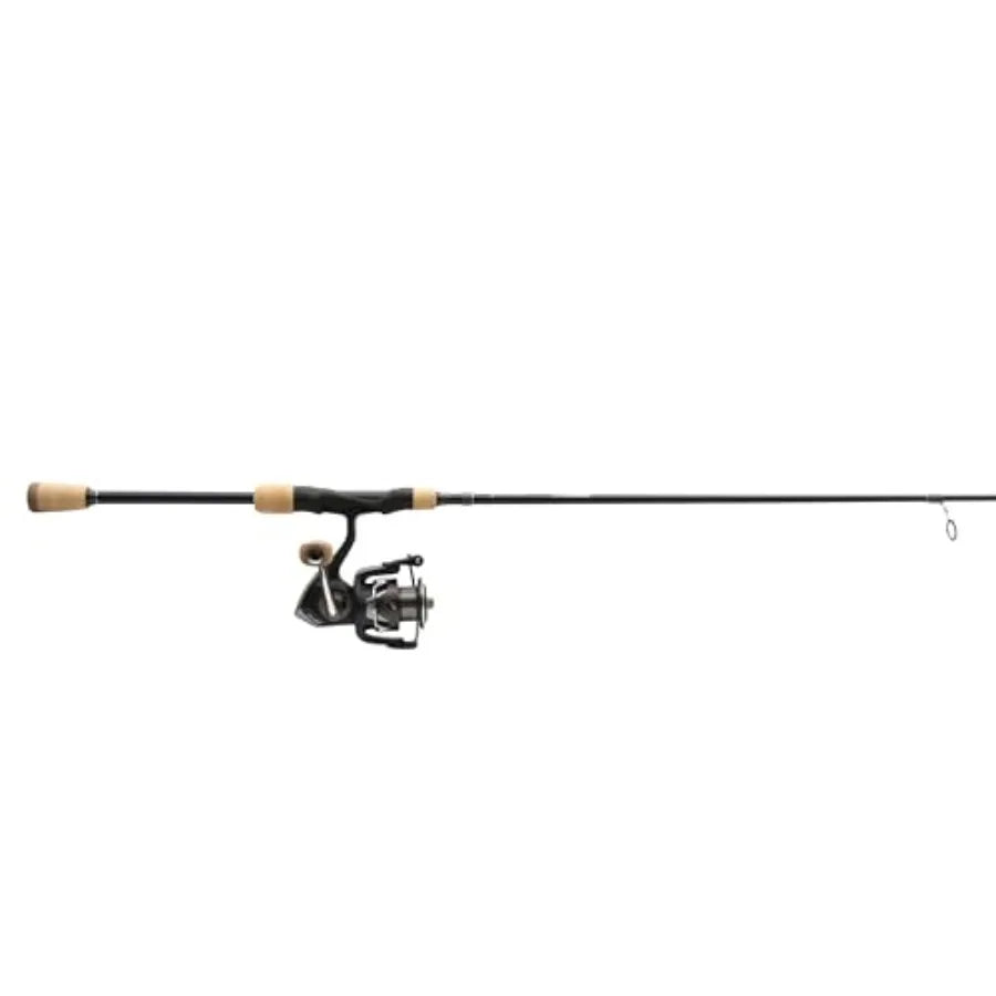 Pflueger President XT Spinning Reel and Fishing Rod Combo for Saltwater and Freshwater Fishing with High-Speed Gear System Dura