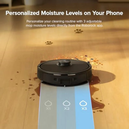 Q7 M5 Robot Vacuum and Mop Combo 10 000Pa HyperForce Suction Robotic Vacuum Cleaner with Dual Anti-Tangle System APP-Controlled