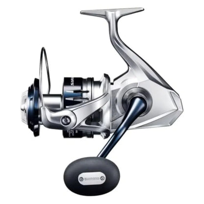 Saltwater Spinning Reel for Fishing with Aluminum Body and Blue Finish Durable and Lightweight Design