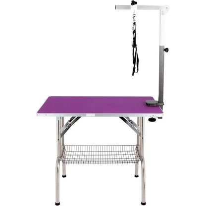 lying Pig ple Dog Grooming Table w/Super Tough Grooming Arm - Medium