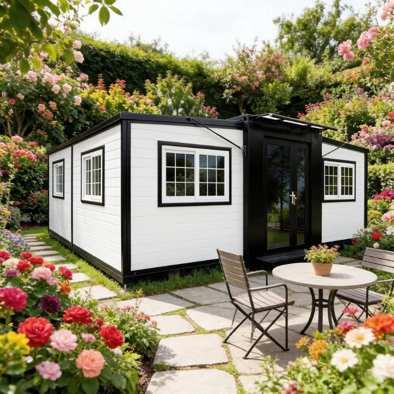 2 3 Bedroom Expandable Container House Portable Homes Prefab Tiny House Customized Detachable House Portable Mobile Home
