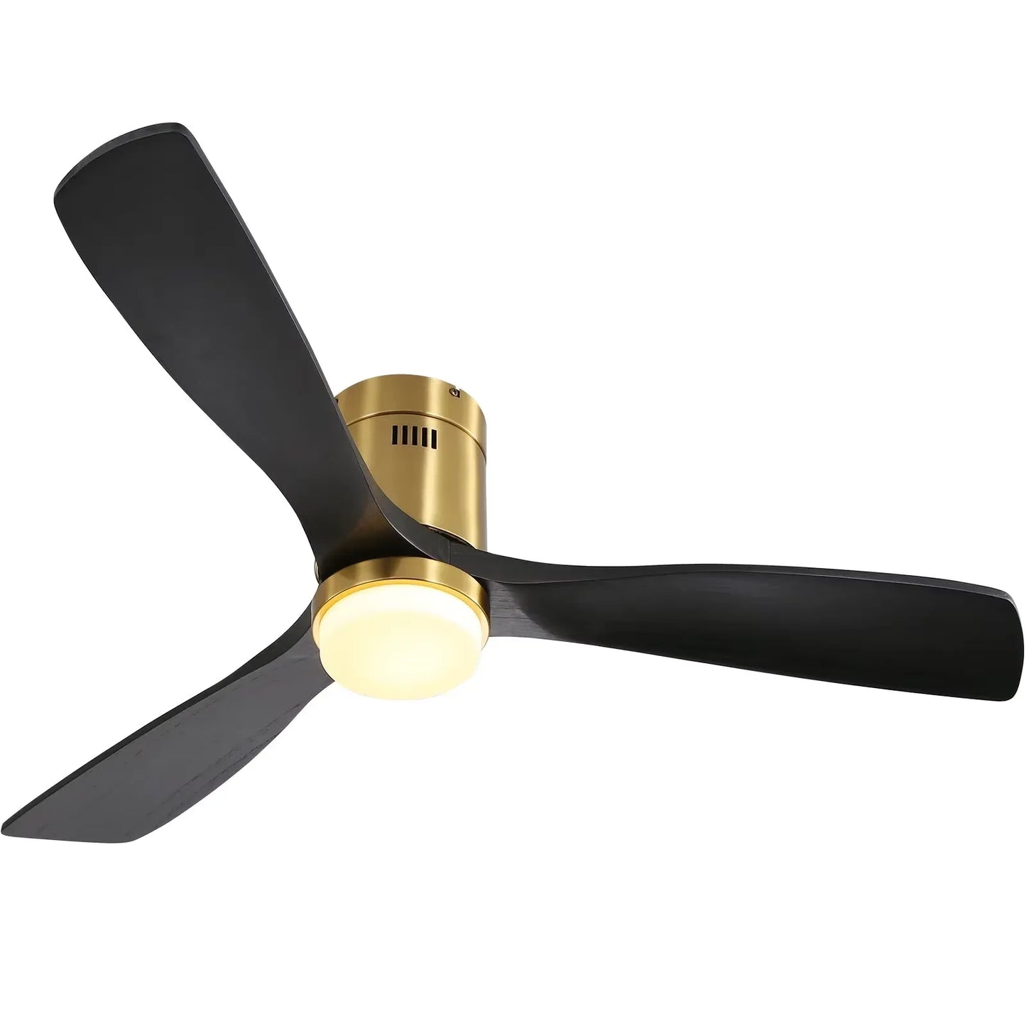 Sofucor Hot sale Modern 52-inch ceiling fan with LED DC 6-speed high wind speed with remote control
