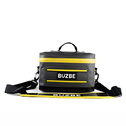 Swarm 15 Modular Dry Bag Premium Waterproof Customizable Fishing Bag Compact Saltwater Ready Grey and Yellow