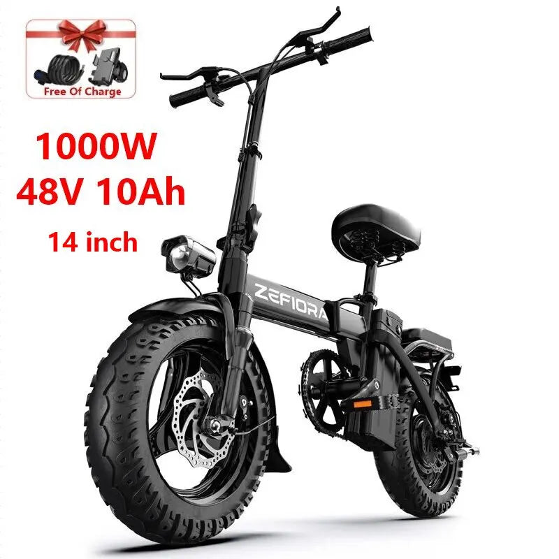 Electric Bike 14 26 Inch 1000w 30-50mph 30-60miles 48v Removable Battery,multiple Different Models Mountain Electric Bicycle