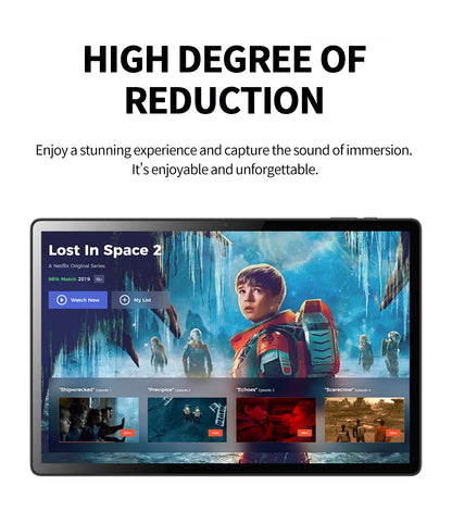 2025 14-inch Android Tablet 13 tablet with 10-core big battery, 16GB RAM, 1TB storage, 5G dual SIM support, 12900mAh ultra-lo
